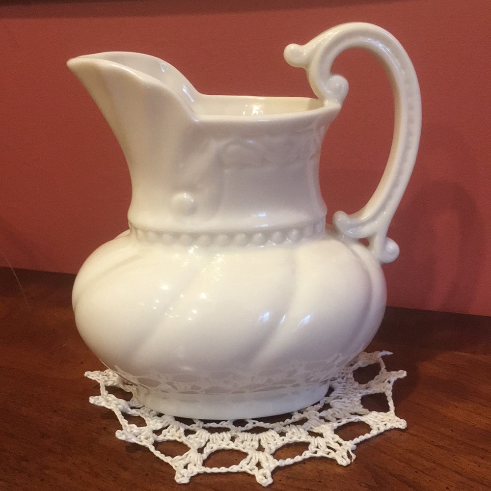 Vintage Lenox Bone China Pitcher Vase